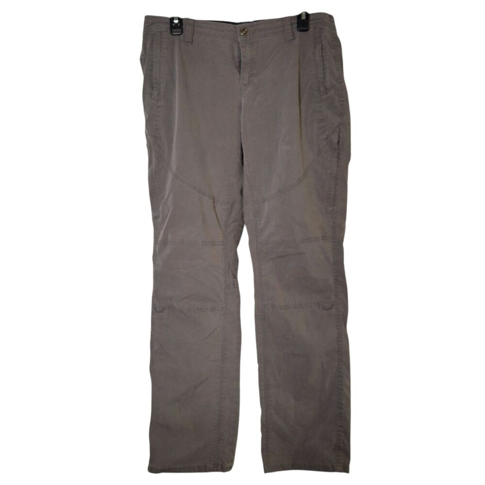Kuhl Spire Womens 12 Reg Gray Convertible Roll Up Hiking Pants Outdoor Gorpcore